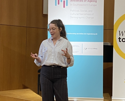 Project member and PhD student Stefania Gabrovska-Shirova