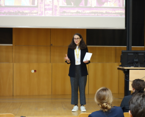 Project member and PhD student Urša Marinšek